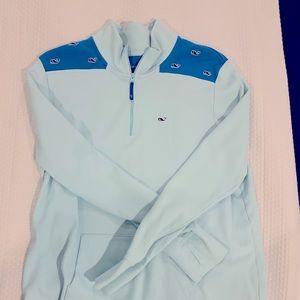 Vineyard Vines quarter zip shep pullover. Womens Large.